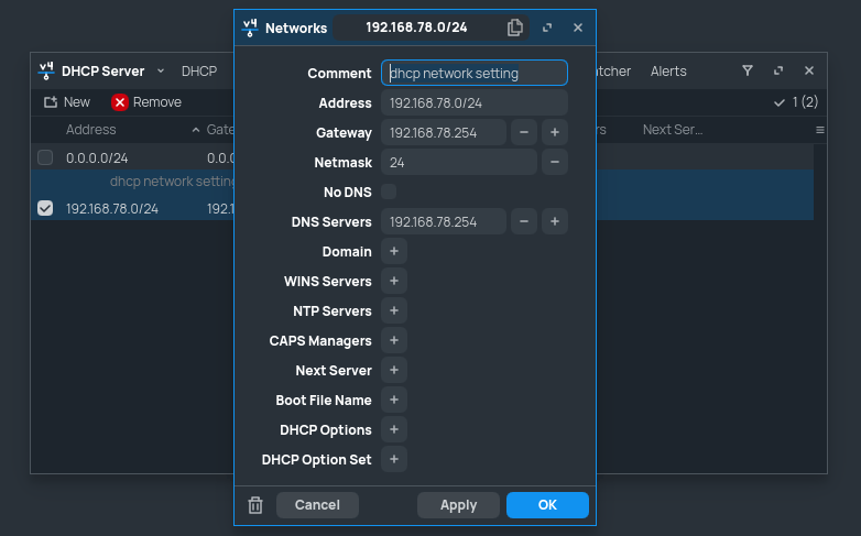 mkt-dhcp