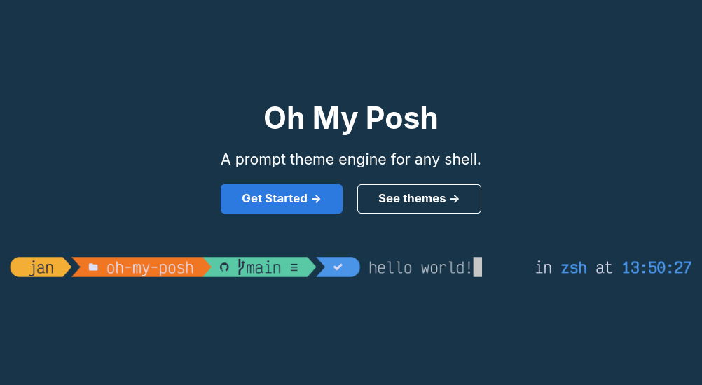 Улучшаем PowerShell при помощи Oh My Posh